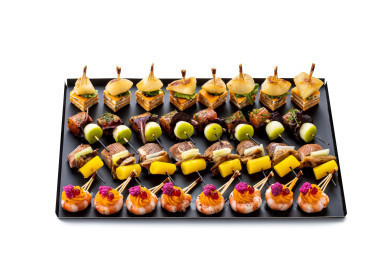 Caterer- Snacking on your booth  Platter of 50 cold savory bites (bistronomic version)