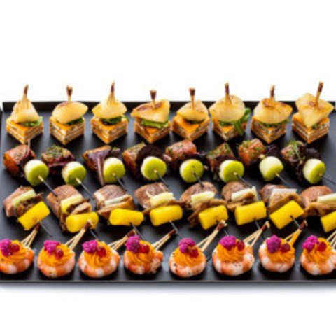 Caterer- Snacking on your booth  Platter of 50 cold savory bites (bistronomic version)