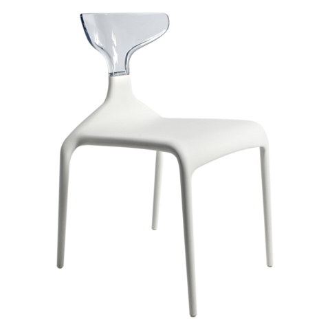 Assises Chaise SILHOUETTE blanc