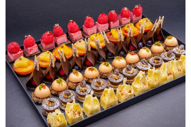 Caterer- Snacking on your booth Platter of sweets 50 pieces