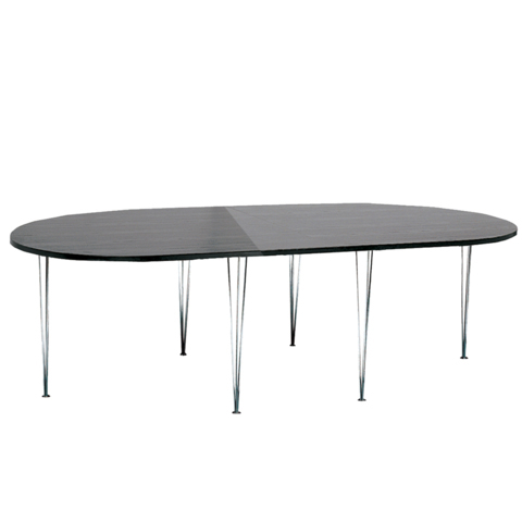 Tables Table CONFERENCE OVALEX2 pieds fils