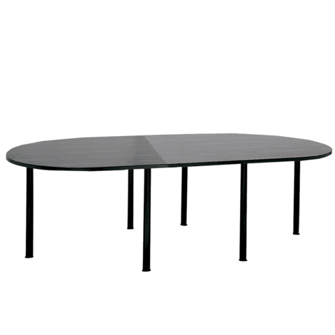 Tables Table CONFERENCE OVALEX2 pieds tube