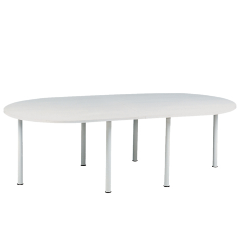 Tables Table CONFERENCE OVALEX2 pieds tube